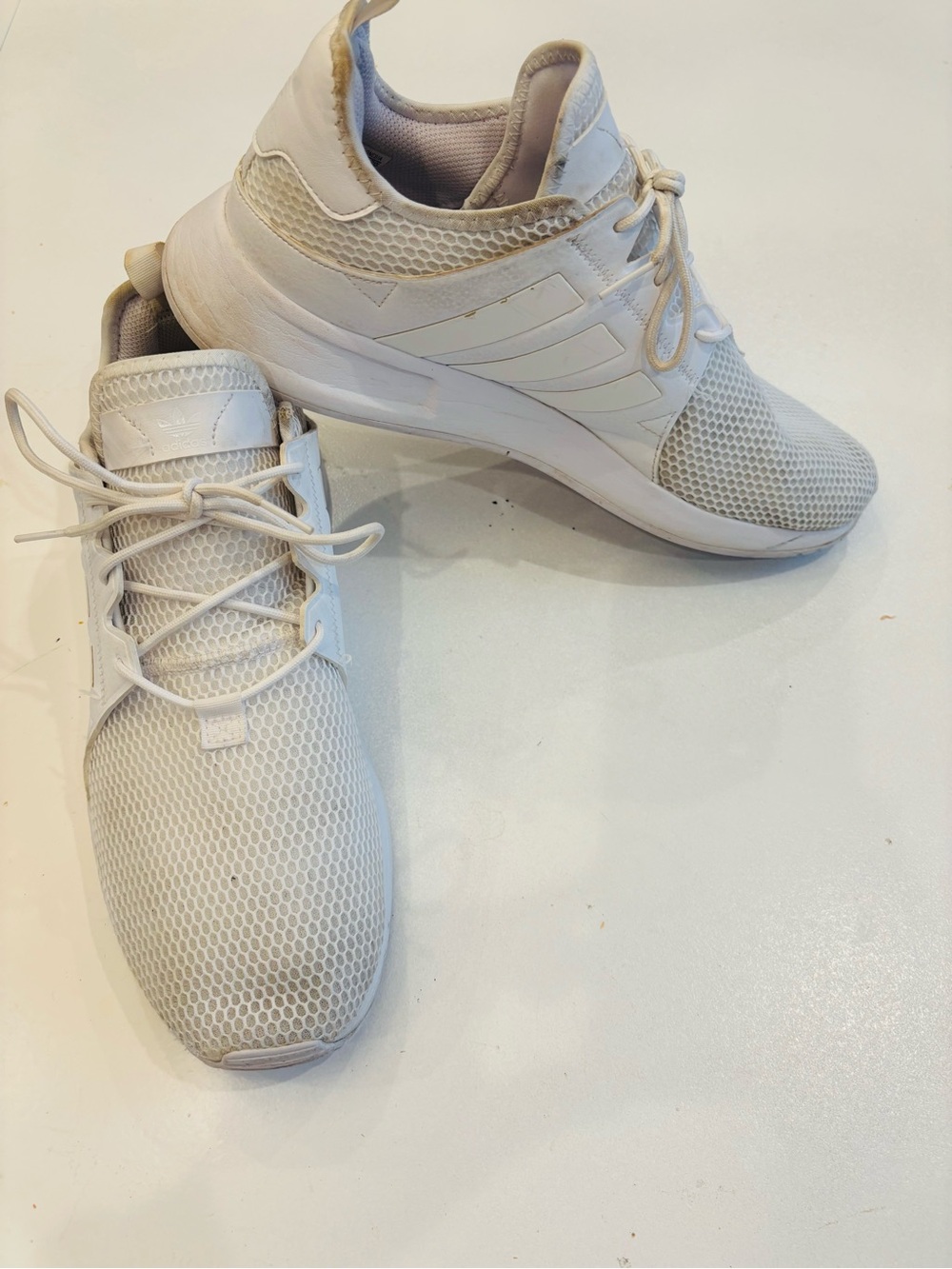 adidas Neutral Cream Mesh Running Sneakers size 11.5 - Picture 10 of 10